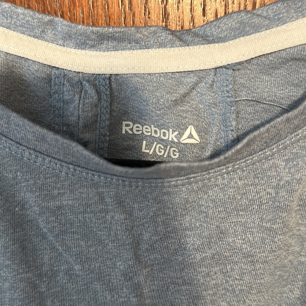 Blue Reebok Muscle tank - Picture 2 of 4